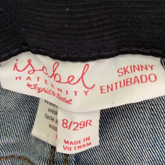 Maternity Jeans Jeggings Skinny Size 8 29R Isabel Maternity by Ingrid & Isabel - Picture 7 of 16